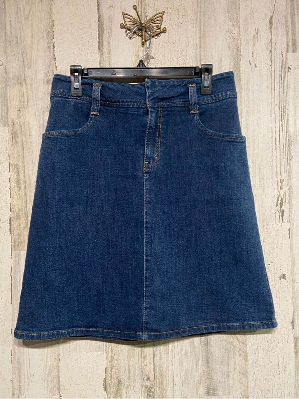 Levi’s Blue Denim Mini Skirt 10